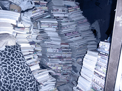 お部屋の片付け