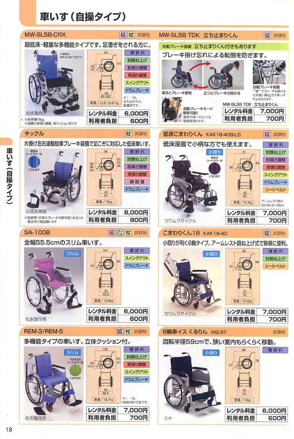 WEBカタログ18ページ目
