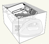 小型家電パック ゴミ処理