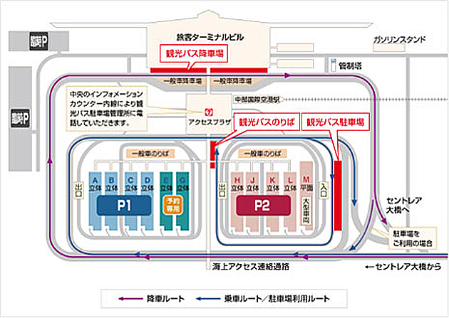 空港内ルートのご案内