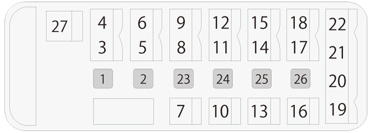 貸切バス　座席表