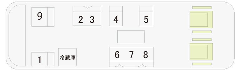 貸切バス　座席表