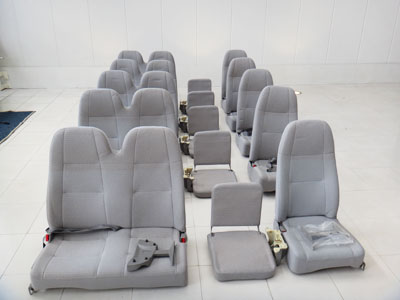 マイクロバス シート 架装 