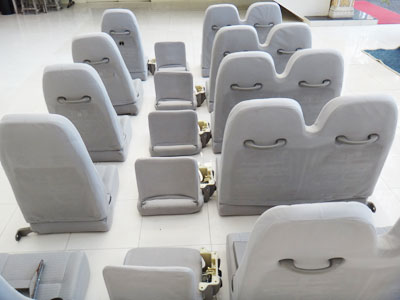 マイクロバス シート 架装 
