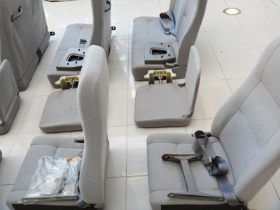 マイクロバス シート 架装 