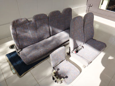 マイクロバス シート 架装 