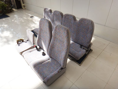 マイクロバス シート 架装 