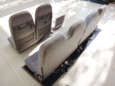 マイクロバス シート 架装 