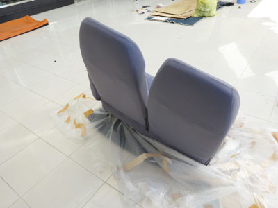 マイクロバス シート 架装 