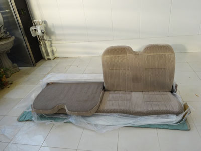 マイクロバス シート 架装 