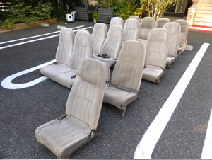 マイクロバス シート 架装 