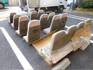 マイクロバス シート 架装 