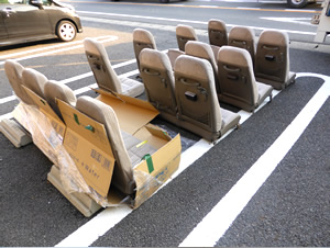 マイクロバス シート 架装 