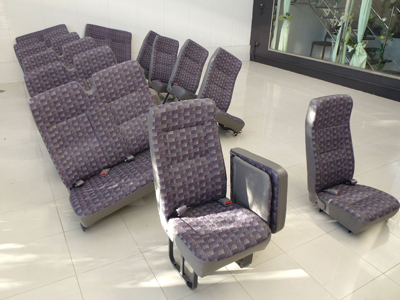 マイクロバス シート 架装 