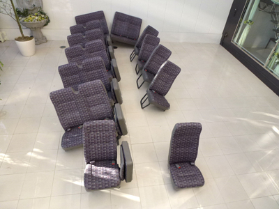 マイクロバス シート 架装 