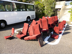 マイクロバス シート 架装 