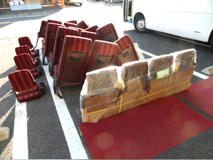 マイクロバス シート 架装 