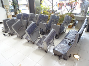 マイクロバス シート 架装 