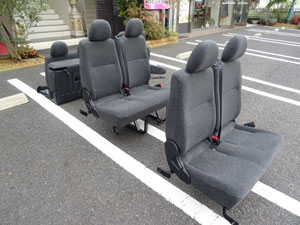 マイクロバス シート 架装 