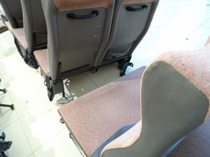 マイクロバス シート 架装 