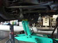 架装 エアサス交換