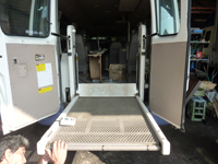 架装 福祉バスの改造