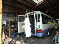 架装 福祉バスの改造