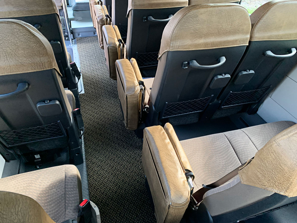 マイクロバス　シートカバー